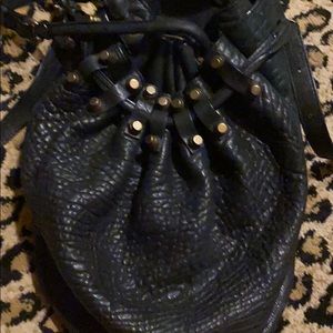 Alexander Wang Diego Bag black gold rivets